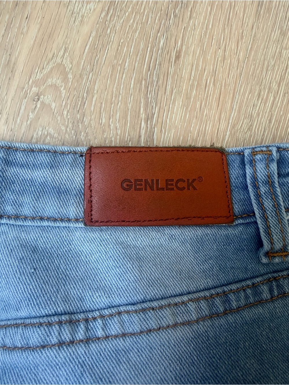 GenleCk Y2K Low Rise Bootcut Flare Jeans | Distressed Ripped | Raw Hem - Picture 6 of 6
